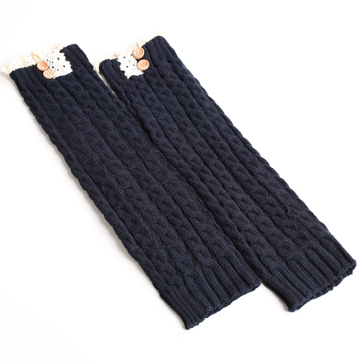 Selling Knitting Wool Gloves For Warm Winter Boots Lace The Deduction 8 Characters Socks Twist Button